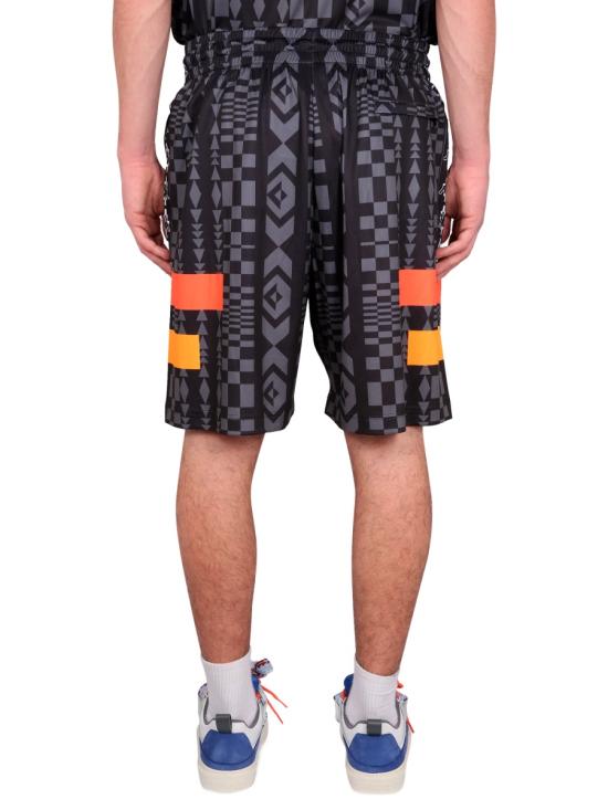  마르셀로 불론 숏팬츠 CMVH004 BLACK - MARCELO BURLON