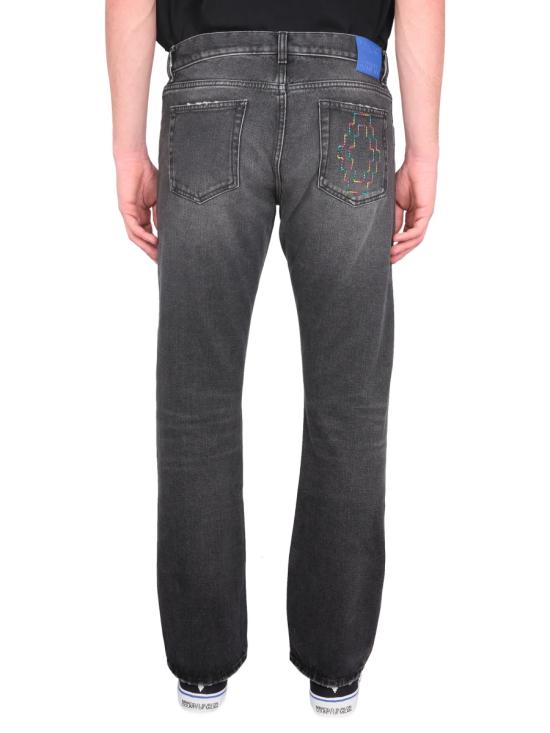 마르셀로 불론 스트레이트 팬츠 CMYA029 BLACK - MARCELO BURLON