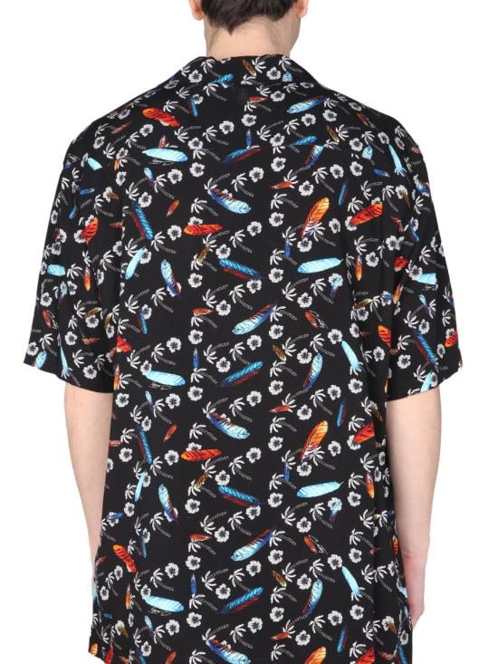  마르셀로 불론 반팔 셔츠 CMGA069 BLACK - MARCELO BURLON