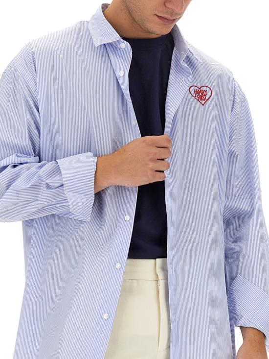  패밀리퍼스트 밀라노 긴팔 셔츠 SHF2305 AZURE - FAMILY FIRST MILANO