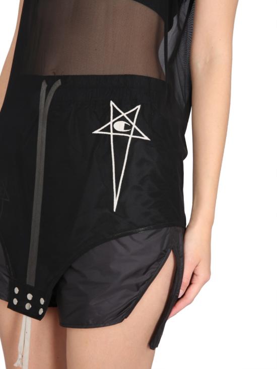  릭오웬스 x 챔피온 민소매 티셔츠 CW02C9234 BLACK - RICK OWENS X CHAMPIONS