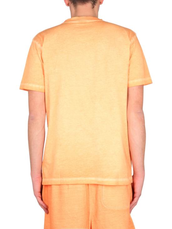  마르셀로 불론 반팔 티셔츠 CMAA018 ORANGE - MARCELO BURLON