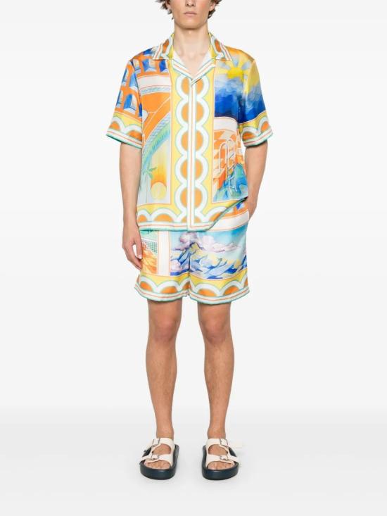 25SS 카사블랑카 숏팬츠 MS25TR01206 SUREALPOOL - CASABLANCA