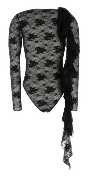  오세리 바디수트 티셔츠 OLY243BLACK - OSÉREE