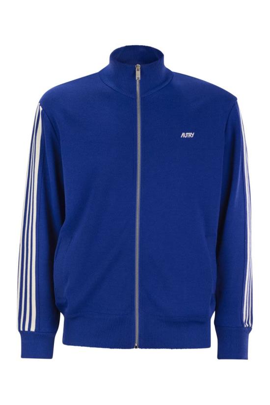 25SS 오트리 집업 니트 JAPM B5KI BLUETTE