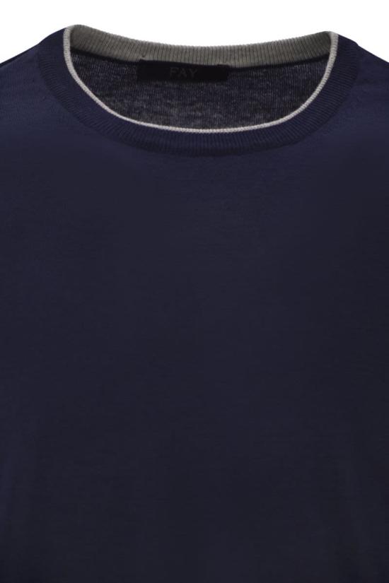 25SS 페이 스웨터 NMMC1501730VHY 00V7 NIGHT BLUE - FAY