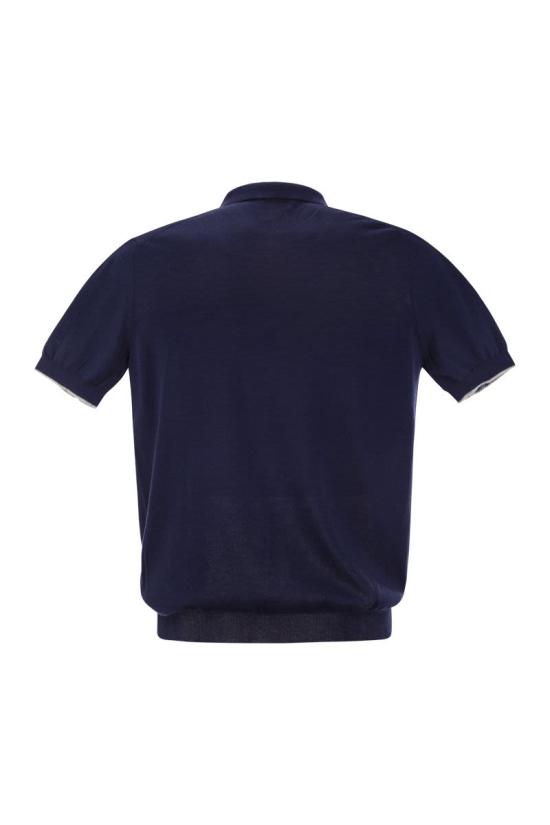 25SS 페이 폴로 티셔츠 NMMC1501740VHY 00V7 NIGHT BLUE - FAY