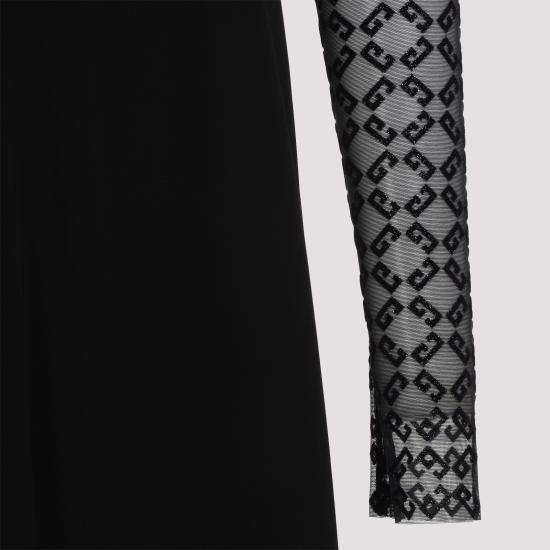  지방시 미디 원피스 BW22AC20H0 008 black - GIVENCHY
