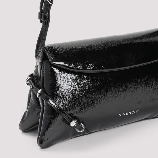 25SS 지방시 페이턴트 레더 스몰 프티 부아유 백 BB5104B25Y 001 black - GIVENCHY