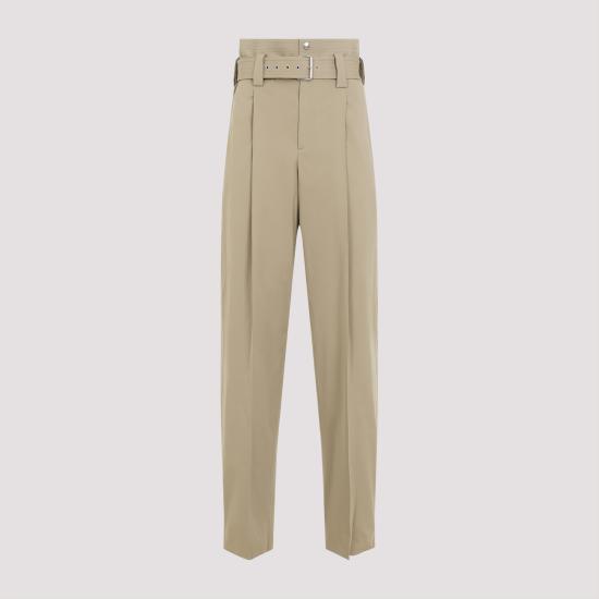  보테가베네타 스트레이트 팬츠 815456VA5Y0 9733 Beige - BOTTEGA VENETA