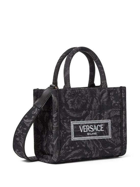 25SS 베르사체 토트백 10152881A09741 2BM0V black - VERSACE