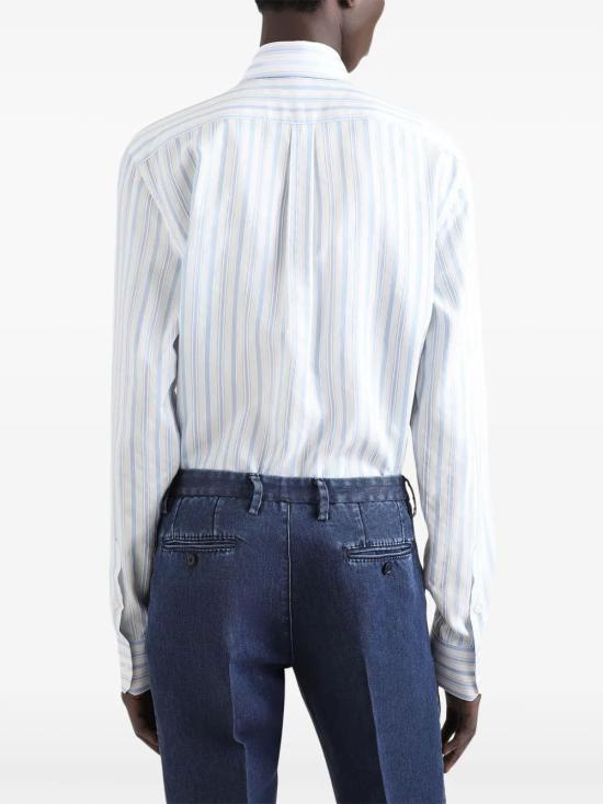 25SS 돌체앤가바나 긴팔 셔츠 G5MM4TFBTAI RIGATO - DOLCE & GABBANA