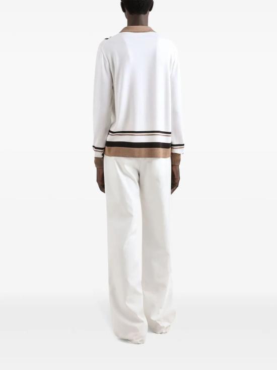 25SS 돌체앤가바나 긴팔 셔츠 GXV35ZJFMDU LATTEMARON - DOLCE & GABBANA