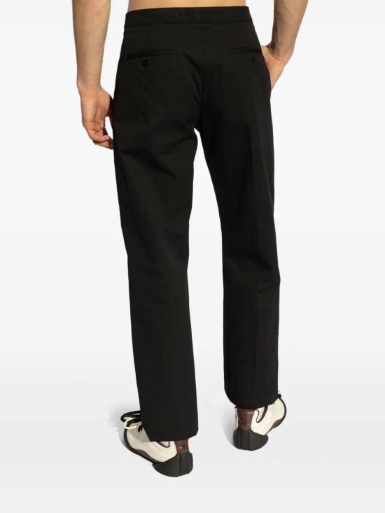 25SS 알렉산더 맥퀸 스트레이트 팬츠 809140QSAA9 BLACK - ALEXANDER MCQUEEN