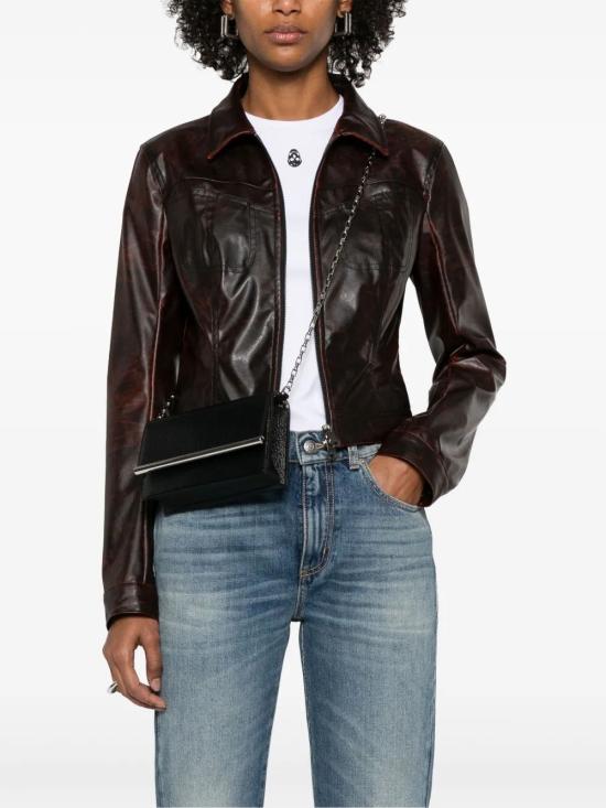 25SS 알렉산더 맥퀸 토트백 8133291VDBS BLCKSILVER - ALEXANDER MCQUEEN