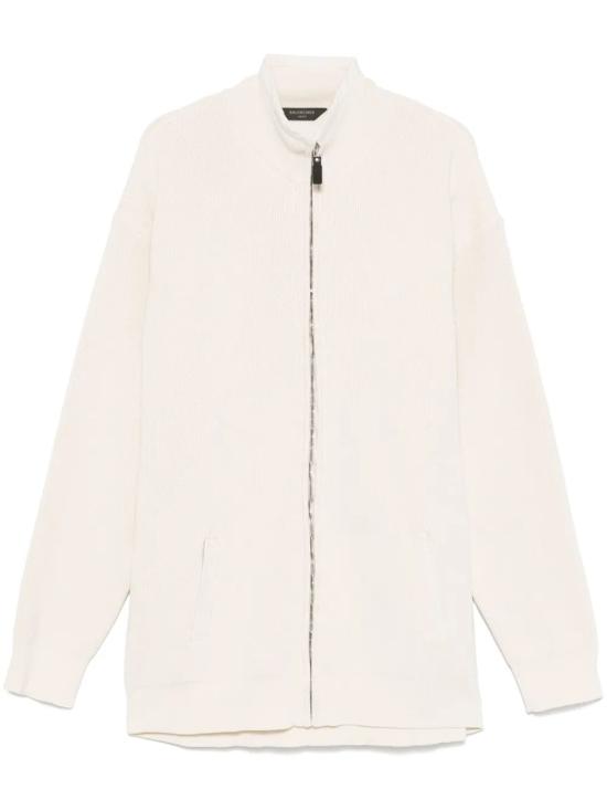 25SS 발렌시아가 집업 니트 812919T3363 BEIGE