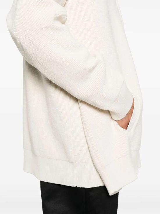 25SS 발렌시아가 집업 니트 812919T3363 BEIGE - BALENCIAGA