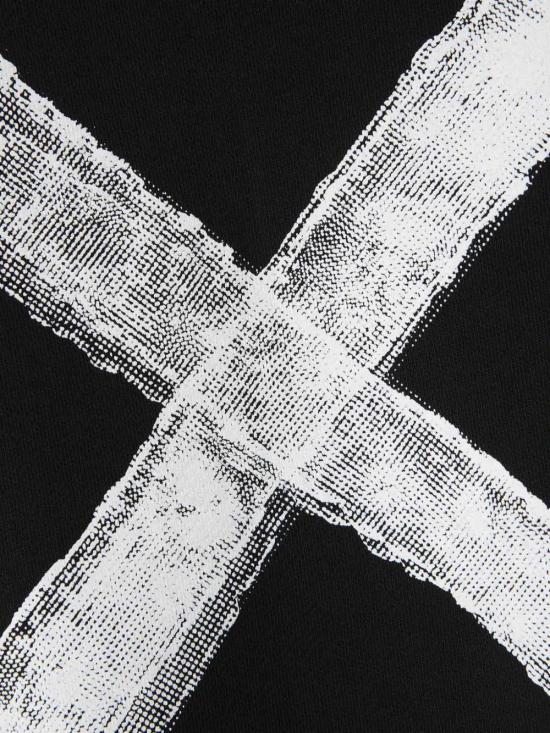 25SS 오프화이트 스웨터 OMBA054S25FLE004 BLACKWHITE - OFF WHITE