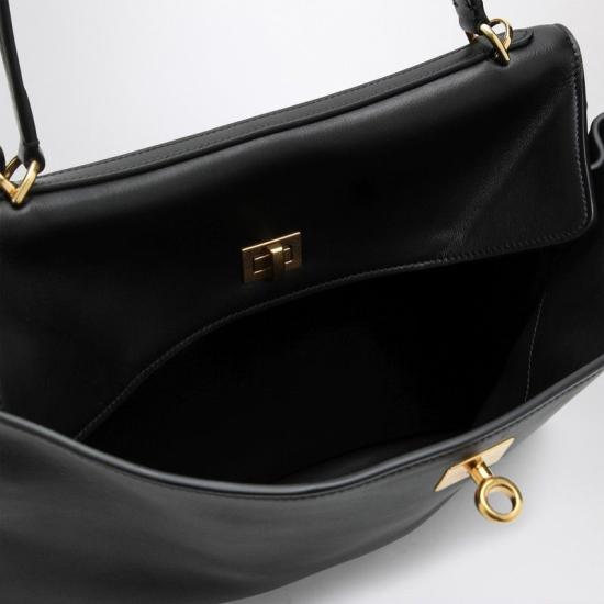 26SS 발렌시아가 로데오 미디움 핸드백 7897722AA4V 1000 BLACK - BALENCIAGA