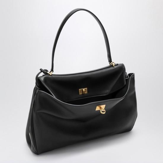 26SS 발렌시아가 로데오 미디움 핸드백 7897722AA4V 1000 BLACK - BALENCIAGA