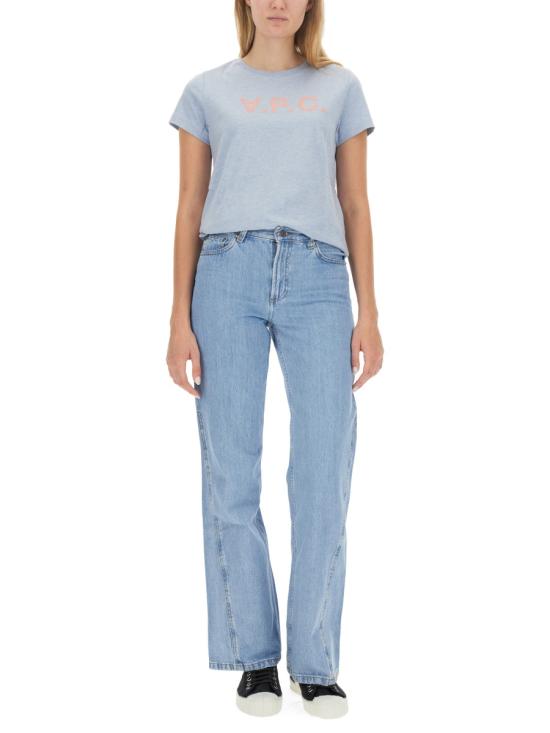  아페쎄 스트레이트 팬츠 COGELF09186 AZURE - A.P.C.