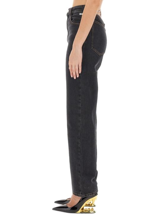  지씨디에스 스트레이트 팬츠 CC94W350224 BLACK - GCDS