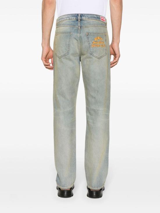  겐조 스트레이트 팬츠 FE55DP101 DENIM - KENZO