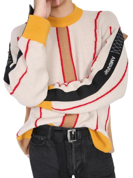  엠부시 스웨터 BMHE004 BEIGE - AMBUSH