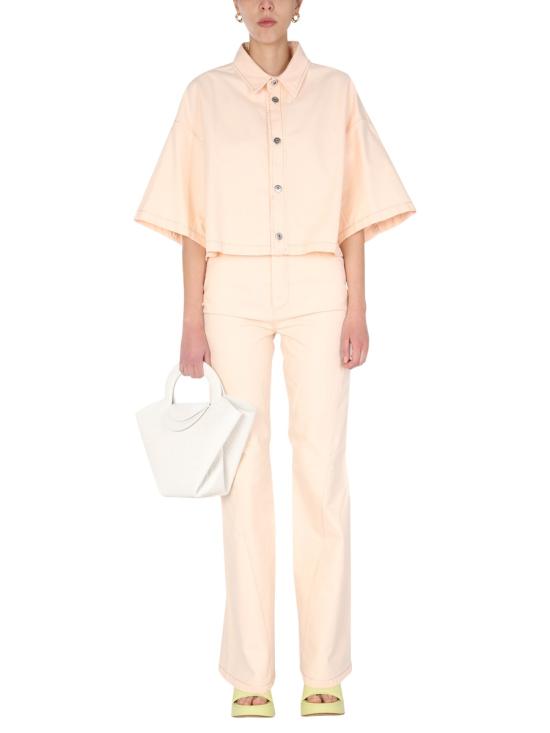  보테가베네타 스트레이트 데님 진 654286 PINK - BOTTEGA VENETA