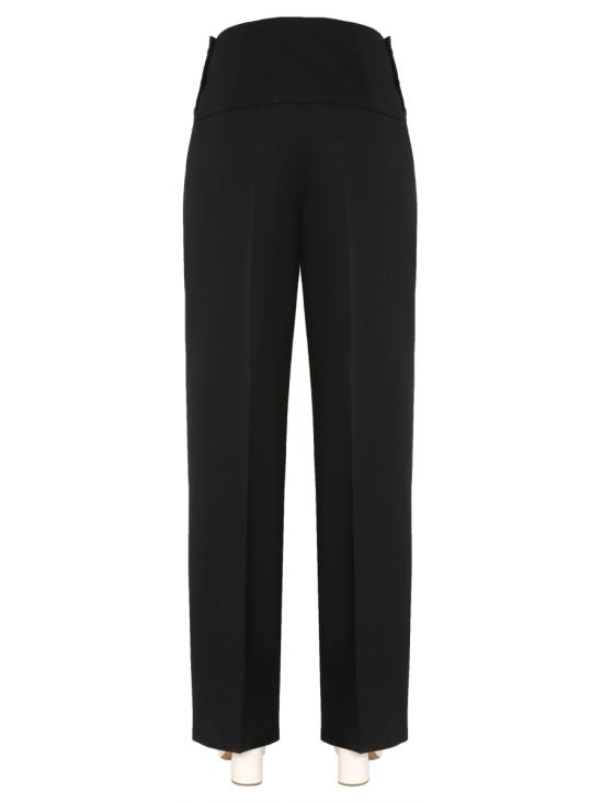  질샌더 스트레이트 팬츠 JSPR301425 BLACK - JIL SANDER