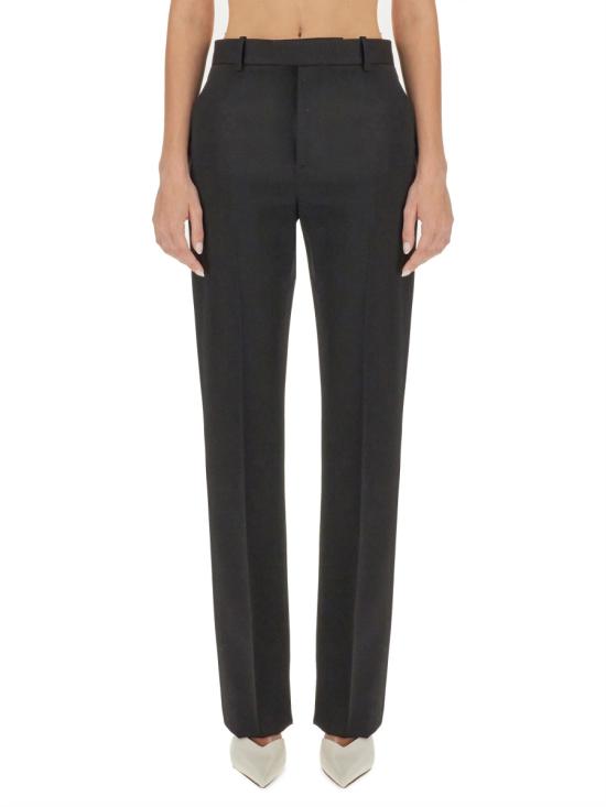  보테가베네타 스트레이트 팬츠 708384 BLACK