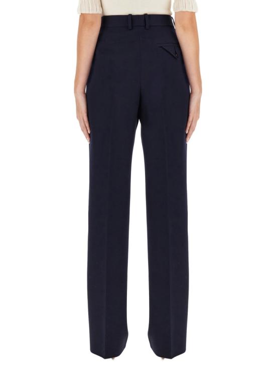  보테가베네타 울 테일러드 스트레이트 팬츠 743466 BLUE - BOTTEGA VENETA