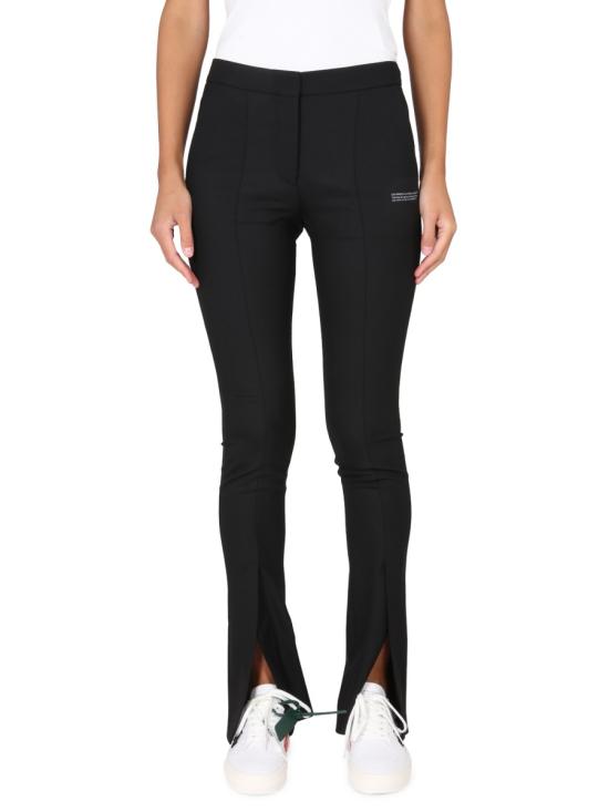  오프화이트 스트레이트 팬츠 OWCA136 C99FAB0011001 BLACK