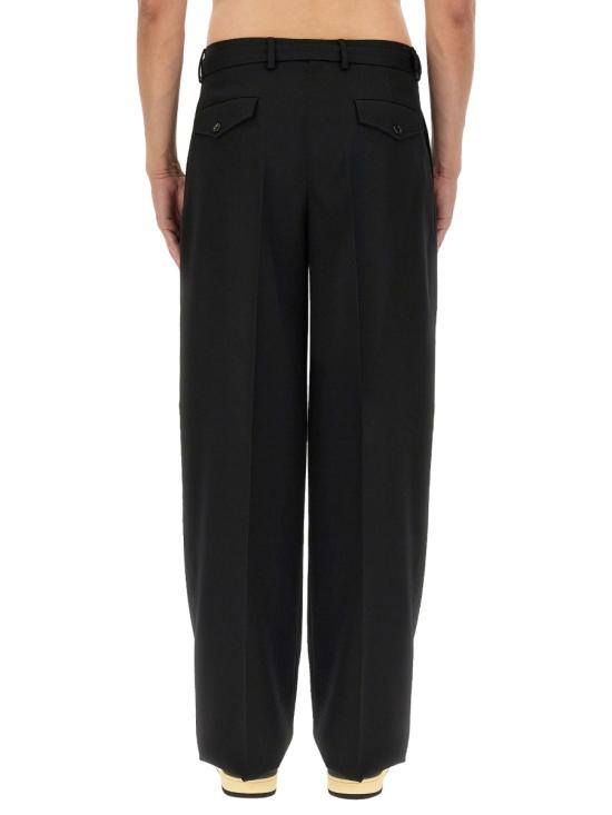  랑방 스트레이트 팬츠 RMTR0004 BLACK - LANVIN