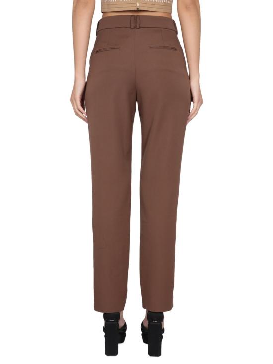  발망 스트레이트 팬츠 AF0PO100 BROWN - BALMAIN
