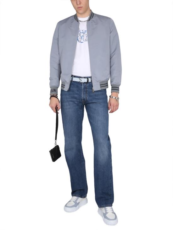  알렉산더 맥퀸 스트레이트 팬츠 726597 BLUE - ALEXANDER MCQUEEN