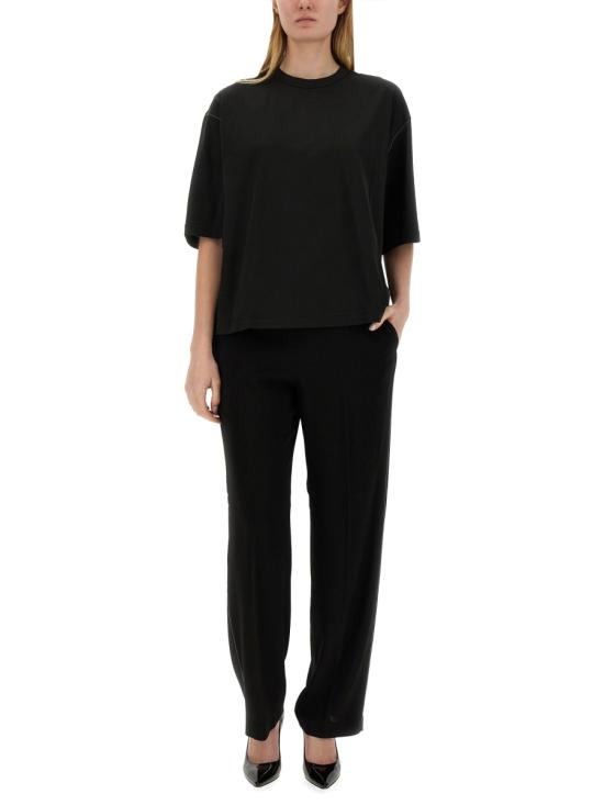  파비아나 필리피 스트레이트 팬츠 PAD264F255 BLACK - FABIANA FILIPPI