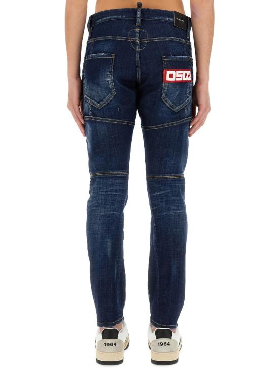  디스퀘어드2 스트레이트 팬츠 S74LB1487 DENIM - DSQUARED2