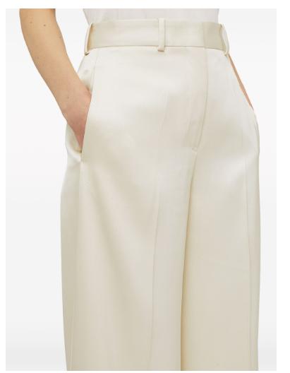  질샌더 스트레이트 팬츠 J01KA0130 IVORY - JIL SANDER