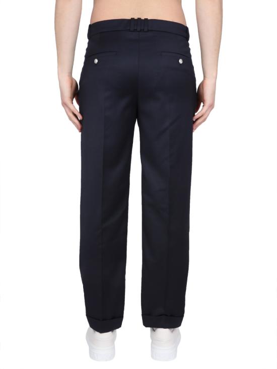  발망 스트레이트 팬츠 BH1PM030 BLUE - BALMAIN