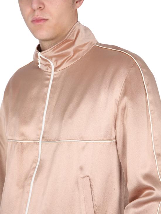  생로랑 집업 니트 733679 BEIGE - SAINT LAURENT