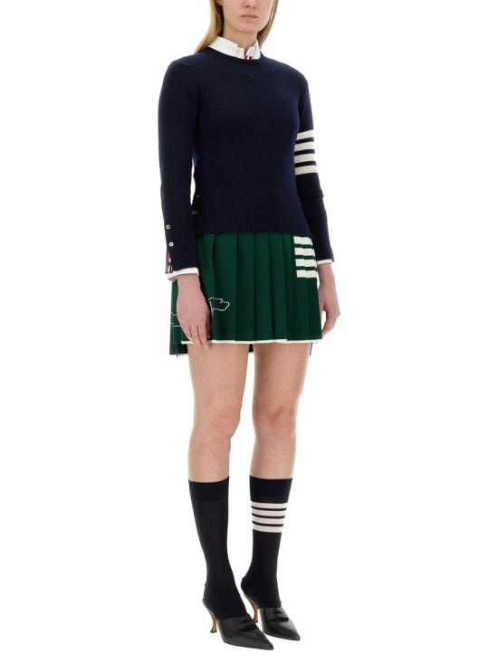  톰브라운 스웨터 FKA001A BLUE - THOM BROWNE