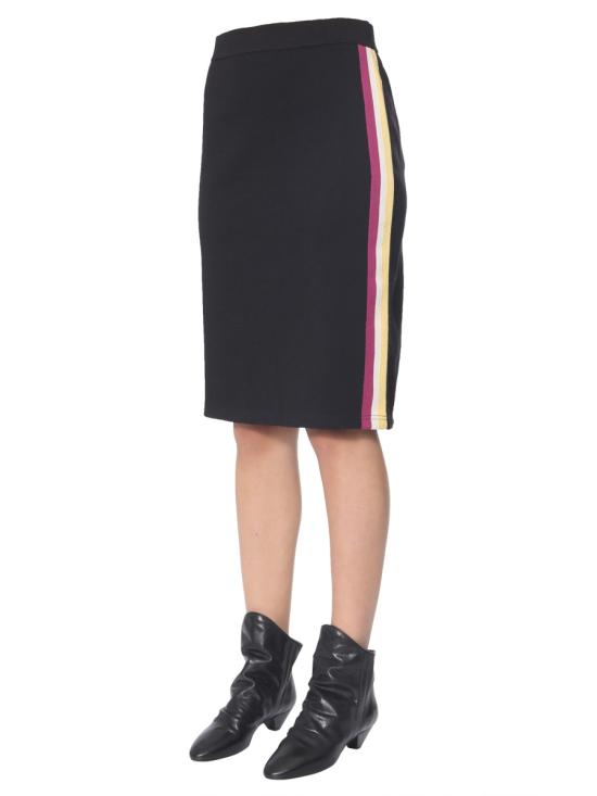  이자벨마랑에뚜왈 미디 스커트 JU1033 BLACK - ISABEL MARANT ETOILE