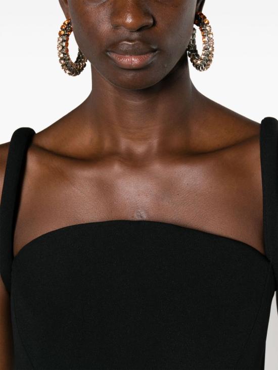  베르사체 미디 원피스 1012446 BLACK - VERSACE