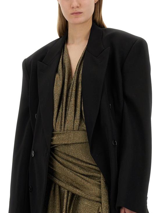  발렌시아가 숏 원피스 772748 GOLD - BALENCIAGA