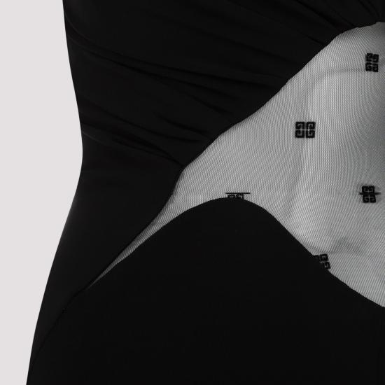  지방시 미디 원피스 BW21WS30XH BLACK - GIVENCHY