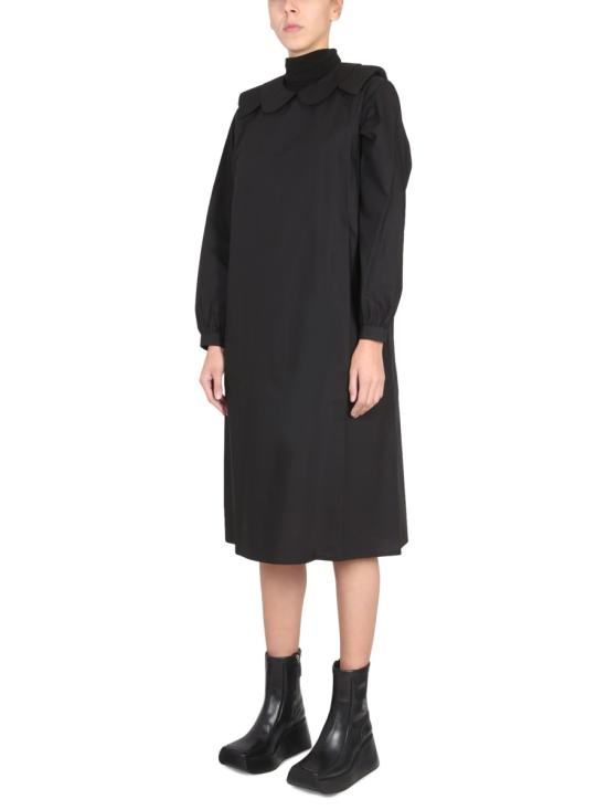  라프 시몬스 미디 원피스 222W452 BLACK - RAF SIMONS