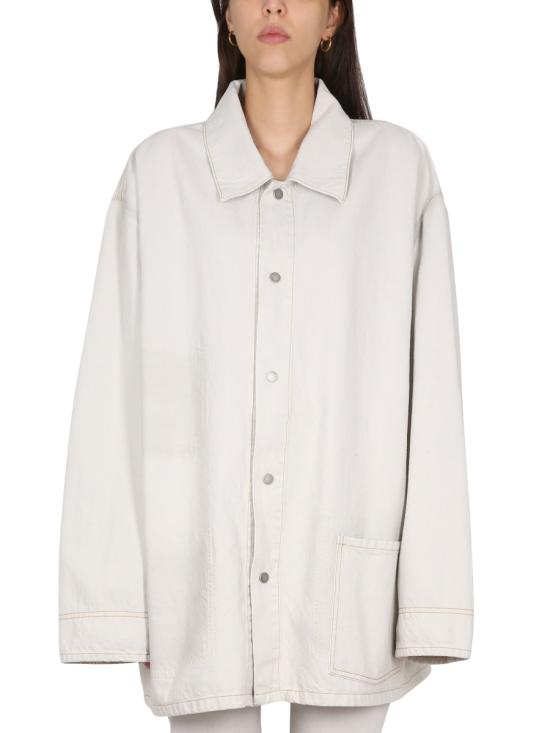  마르지엘라 자켓 S51AM0486 WHITE
