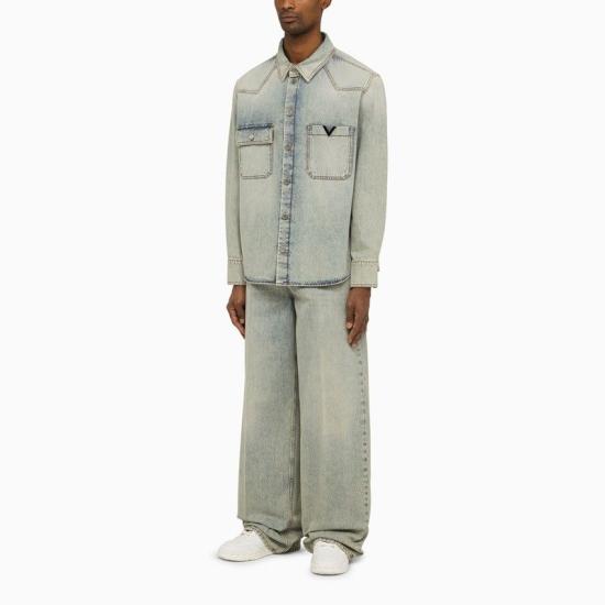  발렌티노 가라바니 데님 자켓 4V3DB02R9YQ DENIM - VALENTINO GARAVANI