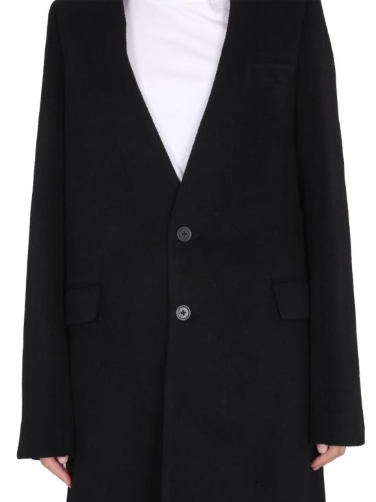  앤 드뮐미스터 코트 B0010819 BLACK - ANN DEMEULEMEESTER